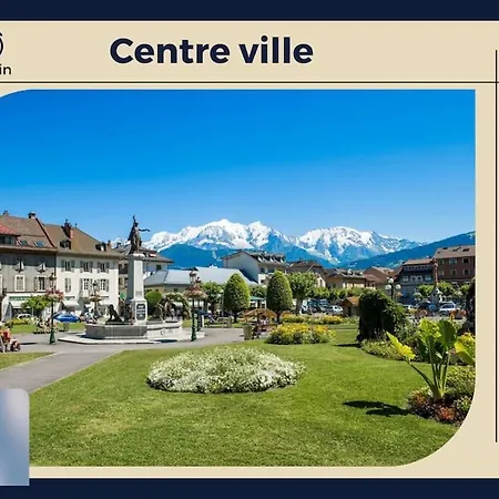 Vue Splendide Mont Blanc - Terrasse - Centre *